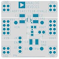 Analog Devices ADP7118CP-EVALZ ບອດທົດລອງຕົວຄວບຄຸມແຮງແສງ LDO