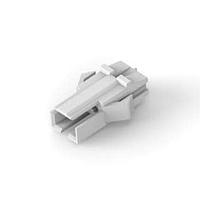 AMP Connectors - TE Connectivity 172213-2 ຝາກອຸປະກອນ Receptacle CAP HOUSING 2P NAT