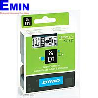 DYMO 63020714 D1 tape ສີດໍາ/ສີຂາວ (19mm x 7m)