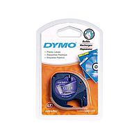 DYMO 63020745 LetraTag ເທບພາດສະຕິກທີ່ຊັດເຈນ (12mm x 4m)