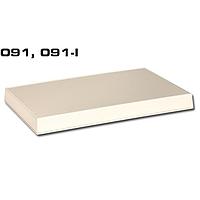 Serpac 091I,GY ພລາສຕິກ 9.5 x 6.34 x 0.91 ສີເຫຼືອງເທົາ