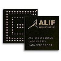 Alif Semiconductor AE512F80F55D5LS-Y ARM Microcontrollers - MCU E5 fusion processor ມີ 1x Cortex-A32, 2x Cortex M-55, 2x Ethos U-55, 5.5MB MRAM, 13.5MB SRAM, ອຸປະກອນເສີມສູງສຸດ, FBGA194