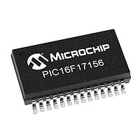 Microchip Technology PIC16F17156-I/SS ມາຄຣອຄຄອນເຕີ 28KB Flash, 2KB RAM, 128B EEPROM, 12b Diff. ADCC, 1xOP-AMP, 2x16-bit dual PWM