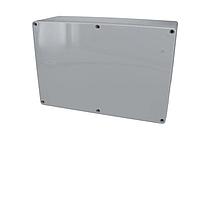 Bud Industries PN-1340-C ກະຕ່າກົງກັບອິເລັກທຣິກ IP65 NEMA 4X ມີຝາປິດແຈ້ງ (9.5 X 6.3 X 3.5 ນິ້ວ)