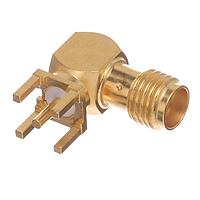 Radiall R125680000W ຕົວແປງ RF - ລະຫວ່າງຊີຣີ SMA / ຈັກມຸມຂວາສໍາລັບຂາບົດ PCB