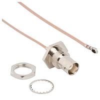 Amphenol RF 095-850-210-300 ການປະກອບສາຍ RF BNC Strt Bkhd Jck ໄປຫາ AMC Plg RG178 300mm