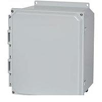 Hammond Manufacturing PCJ14126CC ຝາສະແກຣວ Polycarb 14X12X6 ຖືກຍົກອອກ ສີທົດສະຫຼາດ ມີຂາ