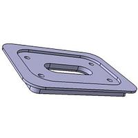 HUBER+SUHNER 9090.99.0062 ແຜ່ນຕິດຕັ້ງ MOUNTING PLATE