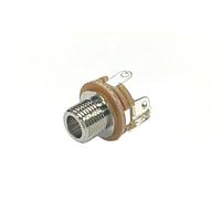 Kobiconn 161-3142M-L ຕູ້ໂທລະສັບ PHONE 3.5MM MONO HEXAGONAL NUT