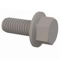 Essentra Components 0337516087FXM225 ສະບັບ Hex Flange Hex Flange Bolt, 3/8-16 Thread, 7/8 Lg