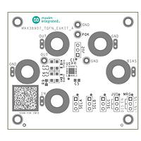 Analog Devices MAX38907EVK#TQFN ຕົວຄວບຄຸມແຮງແສງໄຟຟ້າແບບສະຕຣີດ 2A ແລະ 4A NMOS LDO Linear Regulator