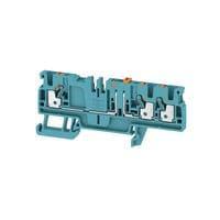 Weidmuller 1989840000 ບລັອກຕິມເນີລະບົບລົງລະບົບ DIN ADT 2.5 3C BL