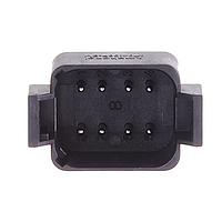 Amphenol SINE Systems AT04-08PB-BM03 ຕົວເຊື່ອມ AT RCPT 8P (Ni) PCB BRD MNT NO POTING BK