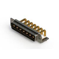 EDAC 629-24W7650-3N3 ຕູ້ຕິດຕໍ່ D-Sub ປະສົມມຸມຂວາ ຕູ້ຕິດຕໍ່ພະລັງງານ Combo D-Sub