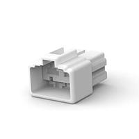 AMP Connectors - TE Connectivity 178007-1 ຝາປົກ Housing 250 DLOCK CAP 4P NATL