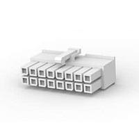 AMP Connectors - TE Connectivity 1-1586765-6 ກອງສາຍສະບັບ 16P RCPT DUAL F/H GLOW WIRE