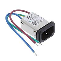 Corcom - TE Connectivity 15EJHS8 ການເຂົ້າ 15A IEC-WIRE LEAD SNAP IN MOUNT