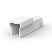 AMP Connectors - TE Connectivity 1903684-1 ກອງຫົວຂໍ້ສົມຜົນແລະກອງສາຍ GIC 6.2MM PITCH 1POS CAP HSG ສີທຳມະຊາດ