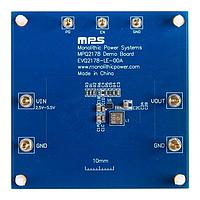 Monolithic Power Systems (MPS) EVQ2179-LE-00A ຕົວຄວບຄຸມແຮງແສງໄຟຟ້າແບບເສັ້ນຕົວ 5.5V, 3A, 2.4MHz, ຕົວແປງລົງຂັ້ນຊັ້ນສົມບູນພາຍໃນກັບ PG ແລະ SS ບອດປະເມີນ, ຜ່ານການຮັບຮອງ AEC-Q100