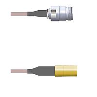Amphenol Custom Cable Q-1V03Z000R084i ສາຍສັນຍານ RF N-SJ/SMB-SP G316D 84I