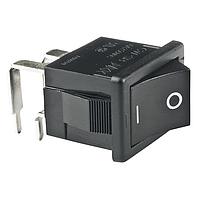 NKK Switches CWSB21AA2H ສະຫນັບສະຫນູນ Rocker DPST ON-OFF PC MNT ມຸມຂວາ