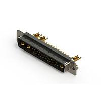EDAC 627-25W3622-3TA ຕົວເຊື່ອມຕໍ່ Mixed Contact D-Sub Connectors Vertical Combo Dsub