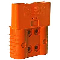 Anderson Power Products 2-7251G3 ຕູ້ປະກອບພະລັງງານຫນັກ SBX175 ເພີ່ມເຕີມແຕ່ຕົວຢູ່ ສີສົ້ມ