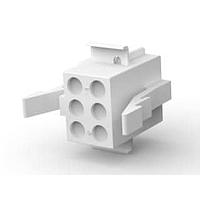 AMP Connectors - TE Connectivity 1-480273-0 ກອງປະກອບປະຕູປະຕູ SOCKET PANEL 6 CRKTS