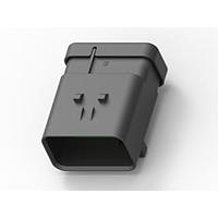 AMP Connectors - TE Connectivity 1717934-4 ກອງປົງ CAP ASSY,12P,ຂາຍກັບປະເພດ BRACKET,ATAC C