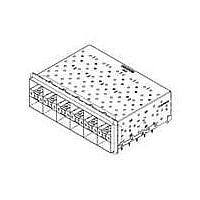 Amphenol Commercial Products U86D662710121 SFP SFP PLUS 2X6 ຄອມໂບເມດເຕີ 2 LPS ຕໍ່ພອດ