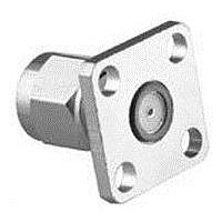 Johnson / Cinch Connectivity Solutions 142-1801-501 ຕູມຕໍ່ RF / ຕູມຕໍ່ Coaxial SMA 4 ຮູ FLNG ມີ EMI GASKET ທອງ
