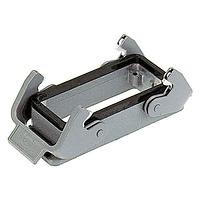 HARTING 09300240301 ຮາວຊິ້ງ HAN 24B BULKHEAD MNT 2 LEVERS ເຫຼັກ
