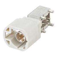 Rosenberger D4S20D-40MA5-B ຕົວເຊື່ອມ PCB ມຸມຂວາ ປລັກ PCB ມີກະແປງ T&R ສີຂາວ