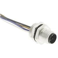 HARTING 21033111402 ຕົວຊ່ອງຜູ້ຊາຍ 4p ຕົວຊາຍ M12 A-Code ຜ່ານກະດານ
