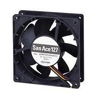 Sanyo Denki 109P1324H1D01 ພັງລົມ Axial DC Axial, 127x127x38mm, 24VDC, Locked Rotor Sensor