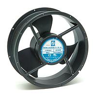 Orion Fans OA254AN-11-1WBXC ພັງລົມ Tubeaxial Tubeaxial, 254x254x89mm, 115VAC, 850CFM, 75W, 69dBA, 2700RPM, Ball, Leads