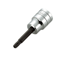 KTC BT4-T70H 1/2" Sq. T-Type Torx Bit Socket ສໍາລັບ fasteners ທົນທານຕໍ່ Tamper (T70)