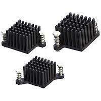 Wakefield Thermal 960-21-23-F-AB-0 ອຸປະກອນລະບາຍຄວາມຮ້ອນ BGA, 21x23mm, ກົງຫນ້າພລາສຕິກກັບຫມຸກກົດ