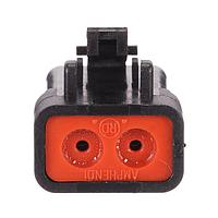 Amphenol SINE Systems ATP06-2S-RD01BK ຕົວເຊື່ອມຕໍ່ 2 ຕຳແໜ່ງ ປລັກ, ໂຊເກດ, ການປິດຫຼຸດໃນສ່ວນຫຼັງ (ສີຂຽວ), ຕົວຮ່າງສີດຳ (ຕ້ອງການ Wedgelock AWP-2S)