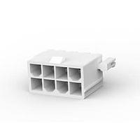 AMP Connectors - TE Connectivity 1586039-8 ຫົວຂໍ້ VERT HDR W/PEGS 8P