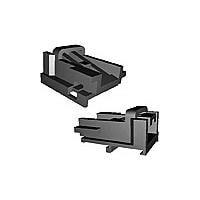 AMP Connectors - TE Connectivity 1534149-1 ອຸປະກອນເສີມ MQS RETAINER ,ສີດຳ