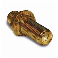 Amphenol RF 132170 ຕົວແປ RF - ໃນຊຸດ SMA JACK ເປັນ JACK BULKHEAD ADAPTER