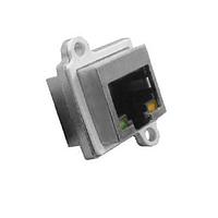 Stewart Connector SS-60400-004 ປຸ່ມຕ່ອມ Modular Modular Jack ຕັ້ງພູມ CAT6 SealJack ບໍ່ມີໄຟ LED