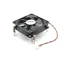 Rego Electronics RG3129-AD35B-002 CPU Cooler ອະລູມິເນຍອອກແບບຮູບພາບລົດລົດດ້ວຍພື້ນຖານ Cooper ພັນ 80x20 Axial ດ້ວຍ PWM