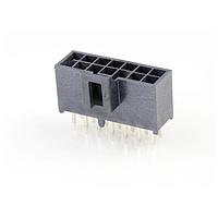 Molex 105310-3714 ຮອດເດີແລະຮາກສາຍ NANOFIT HDR VT DLR KNK 14CKT 15AU BLK