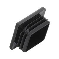 Essentra Components SQR200508A Glides 2.0 ໃນ ທ່ອສີ່ຫົວ ກລາຍ: ຜິວດຳ LDPE