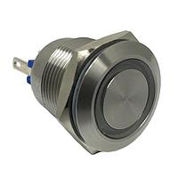 Bulgin MPI002/RP/BL Standard Switches Stainles Steel Vandl Resistant Switch