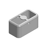 Masach Tech MS130-20F ເຟຣມປ້ອງກັນ EMI/RFI, ສອງຊິ້ນ 13 x 7 x 6.5mm ເຟຣມປ້ອງກັນ RF/EMI ສອງຊິ້ນດວ້ຍການດຶງບໍ່ມີຕໍ່ຕາມ (CRS)