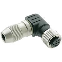 HARTING 21011405091 ມຸມຂວາ 4P ຍິງຍິງ M12 A-Code R/A Harax