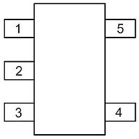 Diodes Incorporated AS321KTR-G1 ເອັັບພລິຟາຍເຊີຍການດຳເນີນງານ LP Single OpAmp 2mV 100dB 20nA 0.35mA
